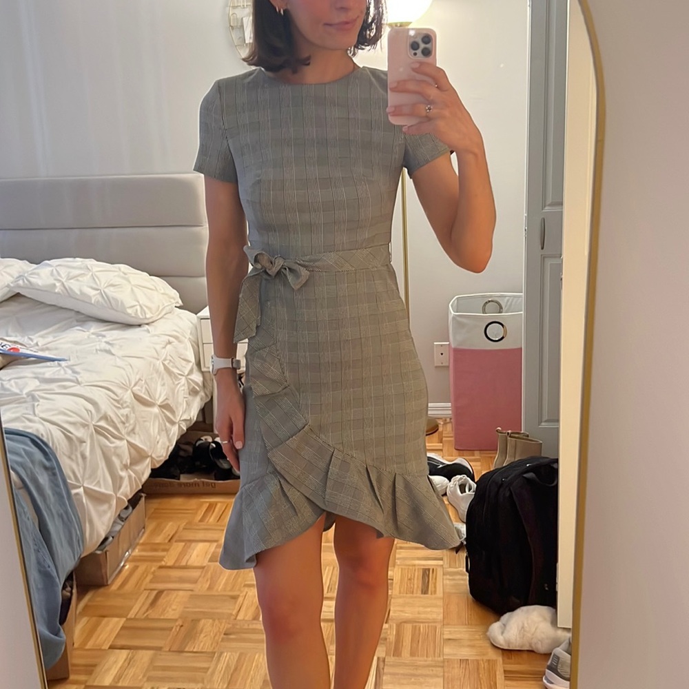 Calvin Klien Plaid Dress